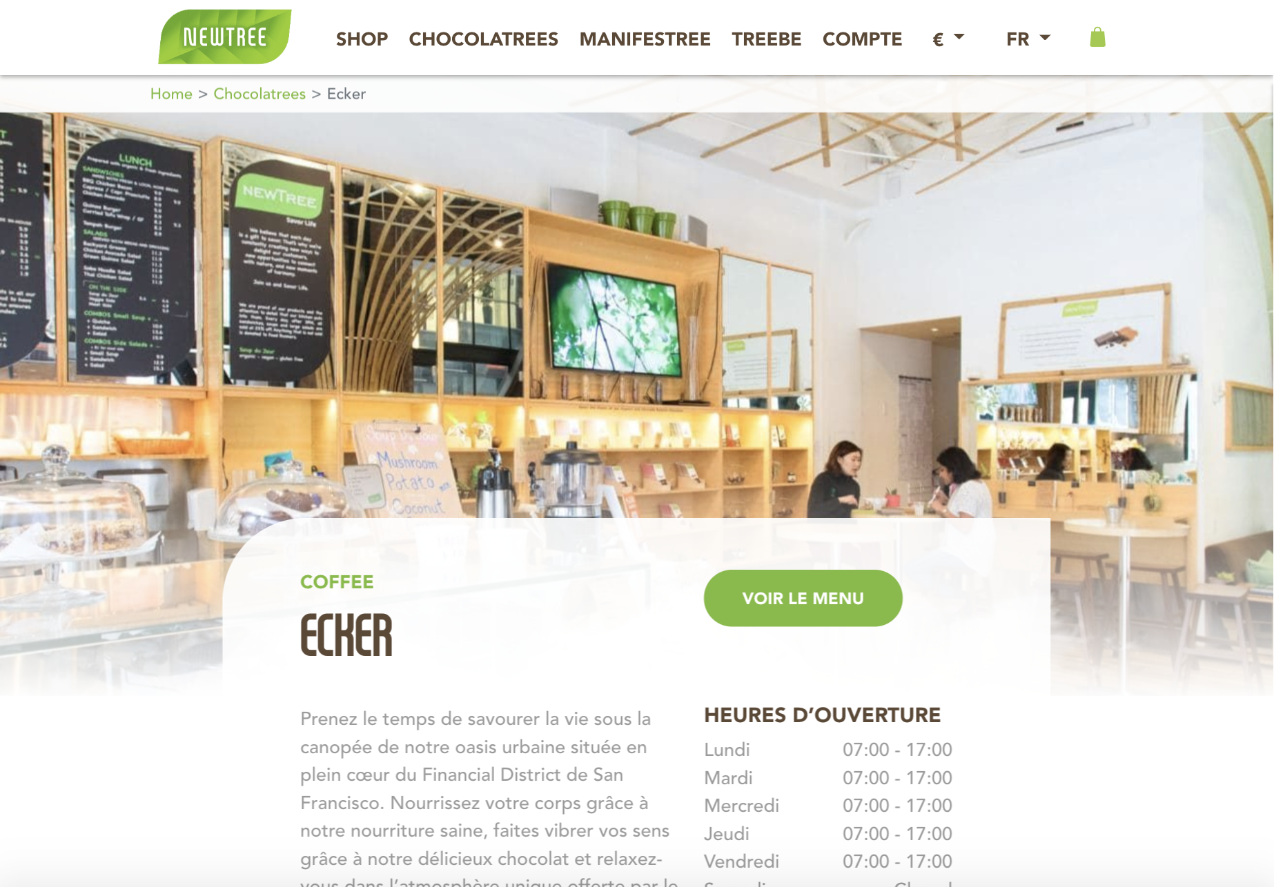 screenshot site newtree